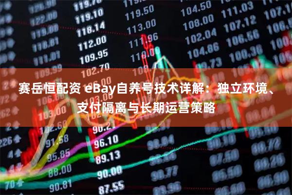 赛岳恒配资 eBay自养号技术详解：独立环境、支付隔离与长期运营策略